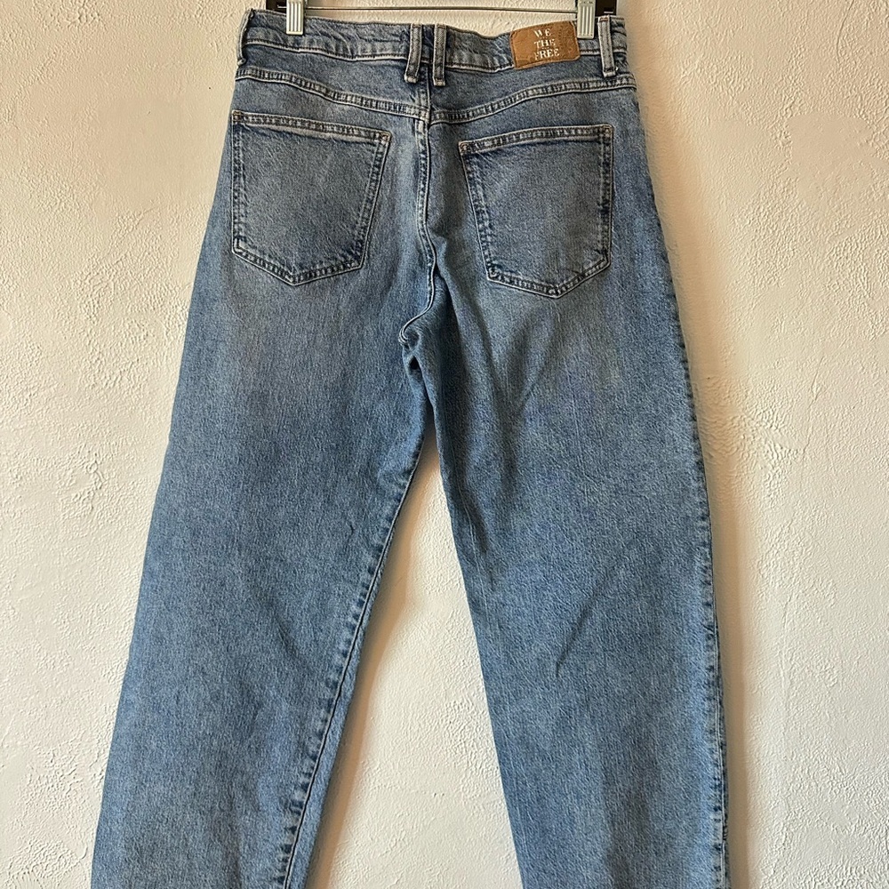 We the free free people Risk Taker Mid-Rise Straight-Leg Jeans - Picture 7 of 7